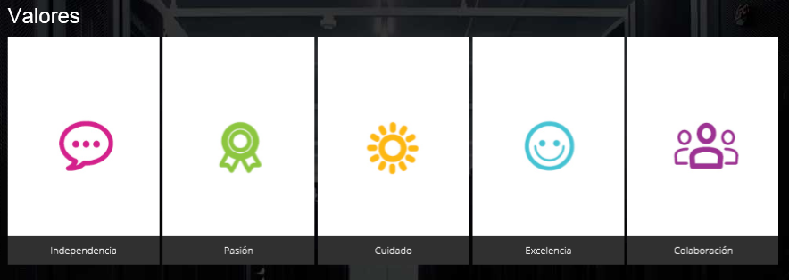Sobre SCC: Nuestros Valores