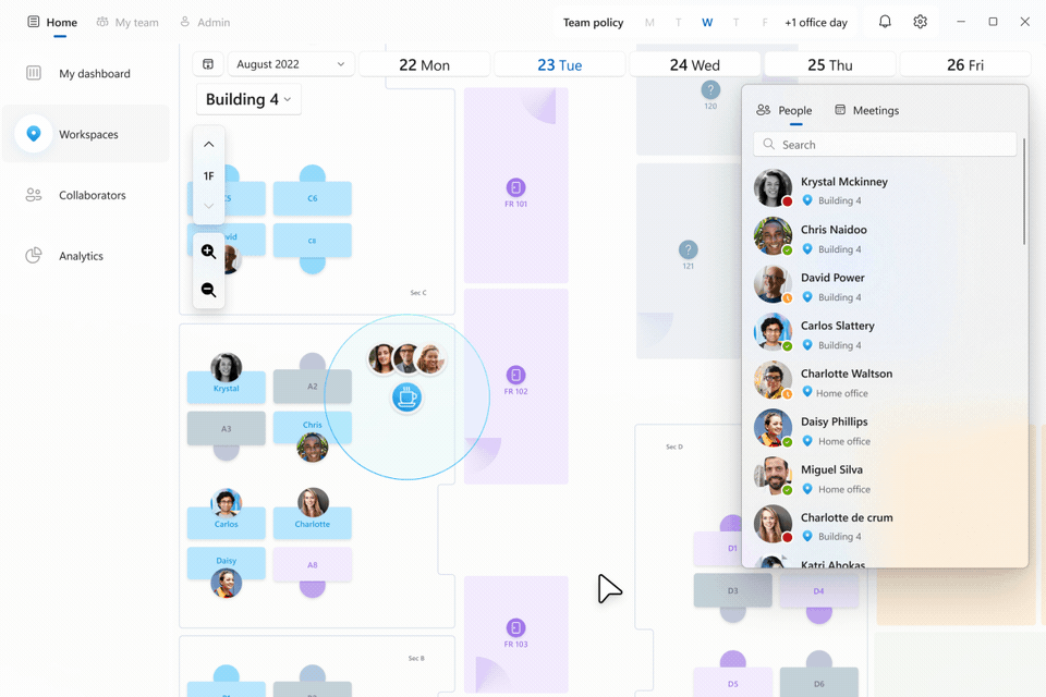 Microsoft Teams Smart Workplace